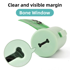 Wholesale Outdoor Hang Portable Green Dog Poop Bag Holder