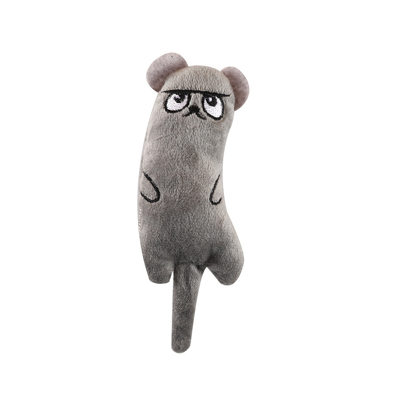 Manufacturer wholesale cute design cat plush toys with catnip