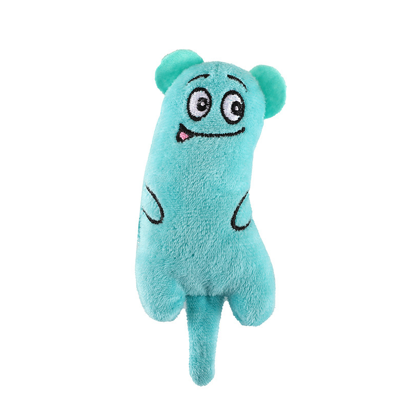 Manufacturer wholesale cute design cat plush toys with catnip