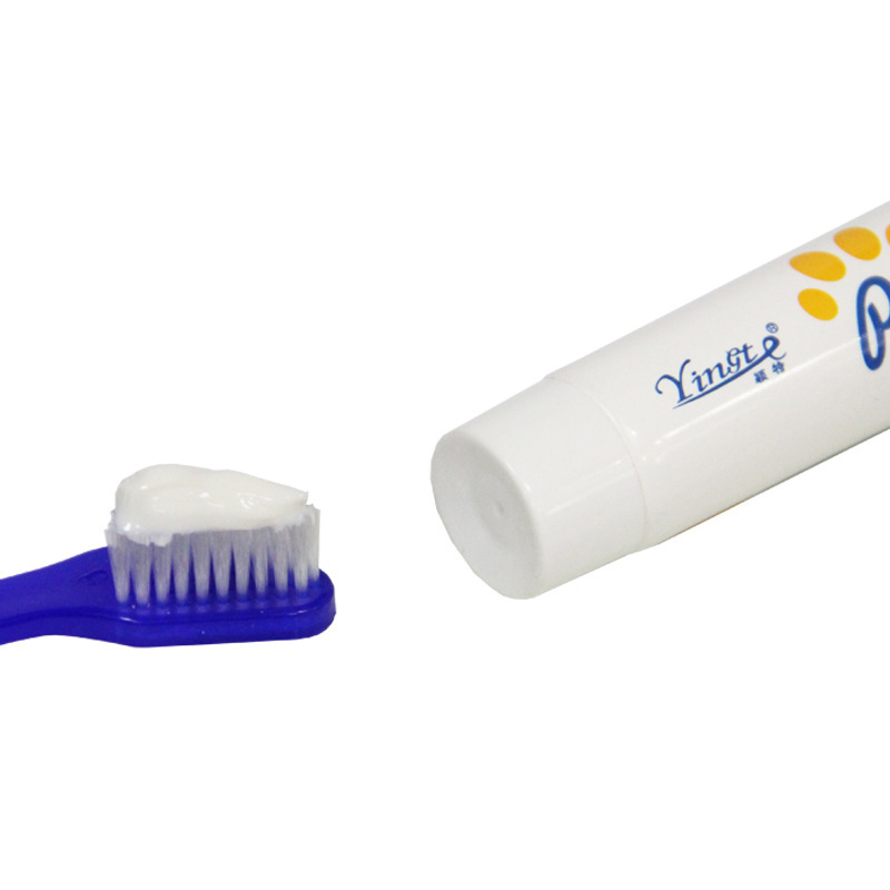 Manufacturer wholesale healthy beef flavor vanilla dog toothpaste