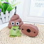 Manufacturer wholesale cute poop shape silicone pet dog dispenser