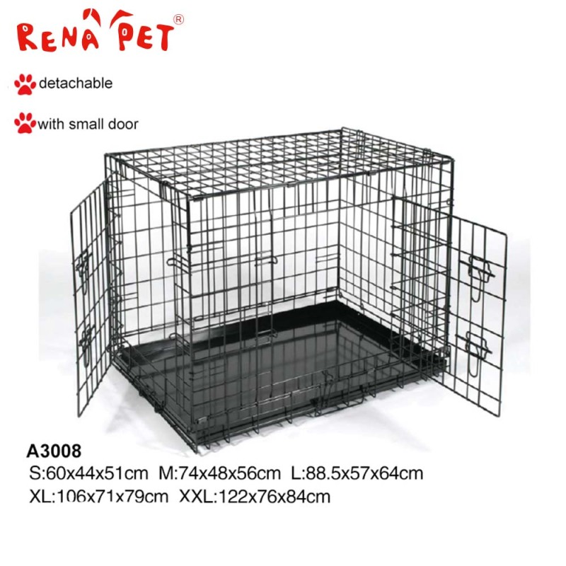 Modern design large steel dog cage carrier bag supplier