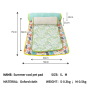 Manufacturer Wholesale Summer Oxford Cat Pet Dog Cooling Mat With Pillow