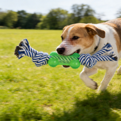 Wholesale Custom Logo Chew Rope TPR Dog Toy Pet Products