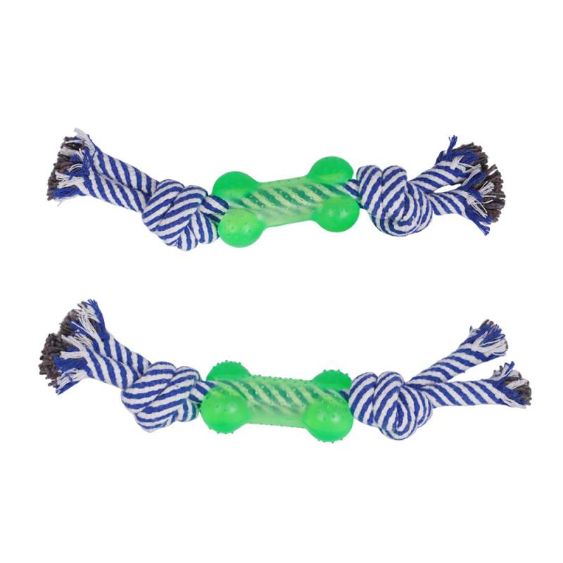 Wholesale Custom Logo Chew Rope TPR Dog Toy Pet Products