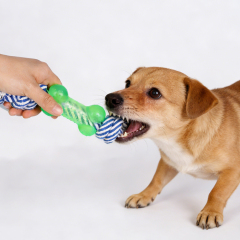 Wholesale Custom Logo Chew Rope TPR Dog Toy Pet Products
