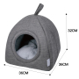 Manufacturer Wholesale Custom Logo Warm Pet Product Small Dog Cat House Indoor
