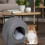 Manufacturer Wholesale Custom Logo Warm Pet Product Small Dog Cat House Indoor