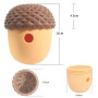 Manufacturer wholesale chew clean teeth silicone dog feeder toys