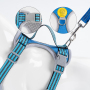 Wholesale Luxury Pet Product Anti-Lost Dog Harness With Leash