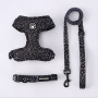 Wholesale Custom Logo Outdoor Dog Collar Leash and Harness Set