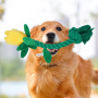 Manufacturer Wholesale Custom Logo Chew Flower Design Dog Plush Rope Toys