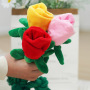 Manufacturer Wholesale Custom Logo Chew Flower Design Dog Plush Rope Toys