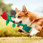 Manufacturer Wholesale Custom Logo Chew Flower Design Dog Plush Rope Toys