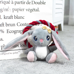 wholesale cute rabbit bear plush chew squeaky christmas pet dog toys