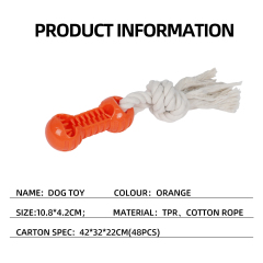 Wholesale Custom Logo Chew TPR Rope Toys for Dogs