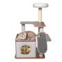 Manufacturer Wholesale Pet Product Wood Sisal Cat Tree House