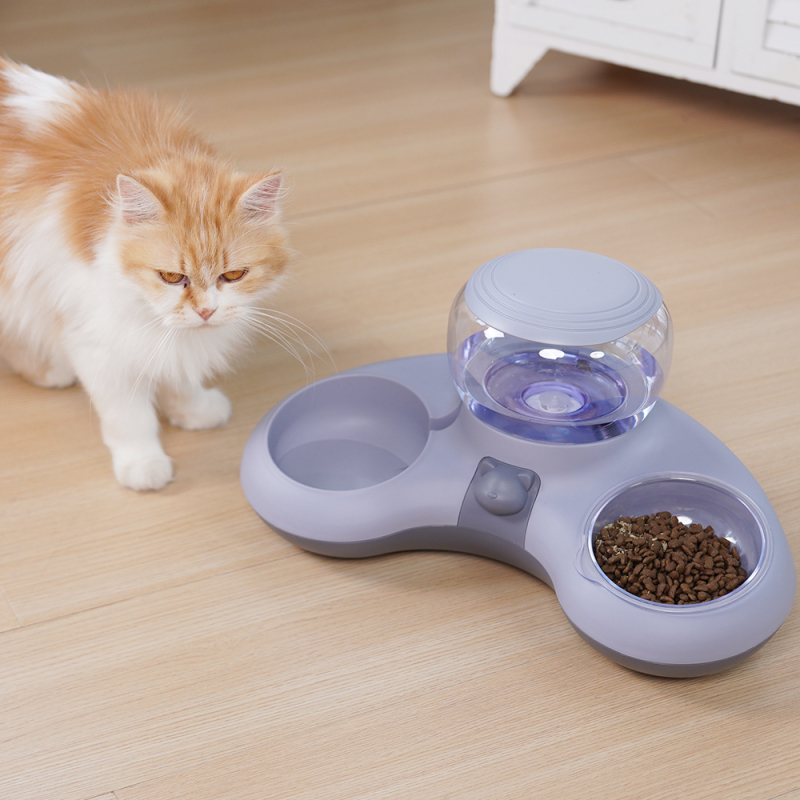 Wholesale Plastic Pet Feeder Cat Dog Food Bowl and Water Dispenser