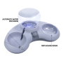 Wholesale Plastic Pet Feeder Cat Dog Food Bowl and Water Dispenser