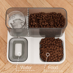 Wholesale Automatic Food Dispenser With Cat Dog Water Fountain
