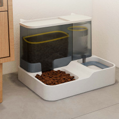 Wholesale Automatic Food Dispenser With Cat Dog Water Fountain