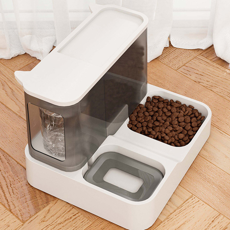 Wholesale Automatic Food Dispenser With Cat Dog Water Fountain