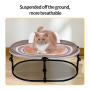 Wholesale Moisture-proof Breathable Adjustable Cat Bed Elevated