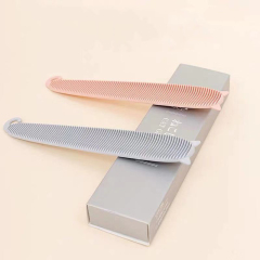 Manufacturer wholesale ABS pink grey cat tongue design comb with ear