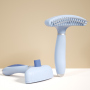 Manufacturer wholesale light purple white hair removal tool dog brush
