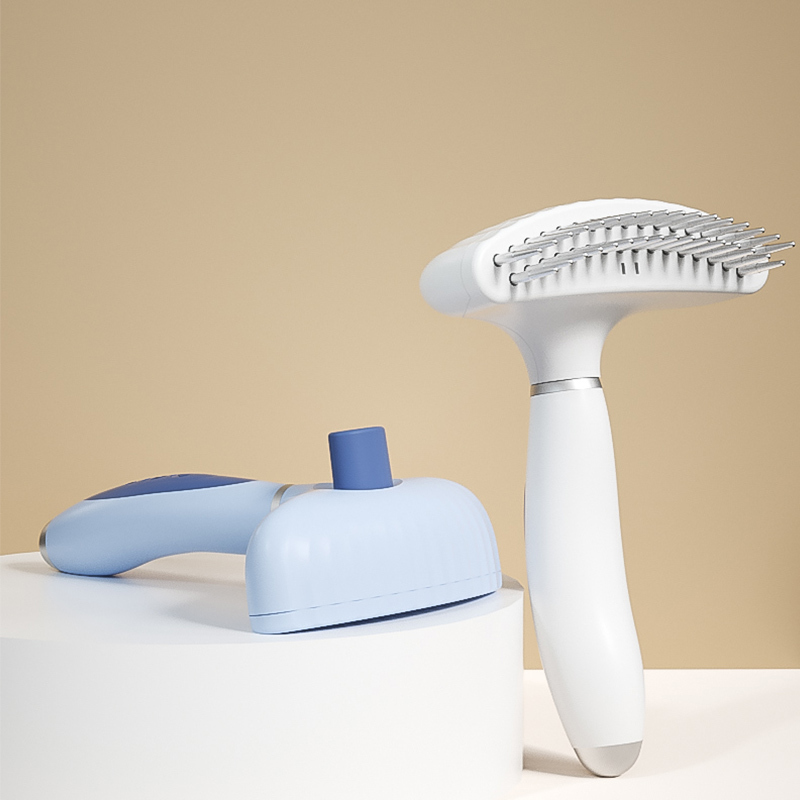 Manufacturer wholesale light purple white hair removal tool dog brush