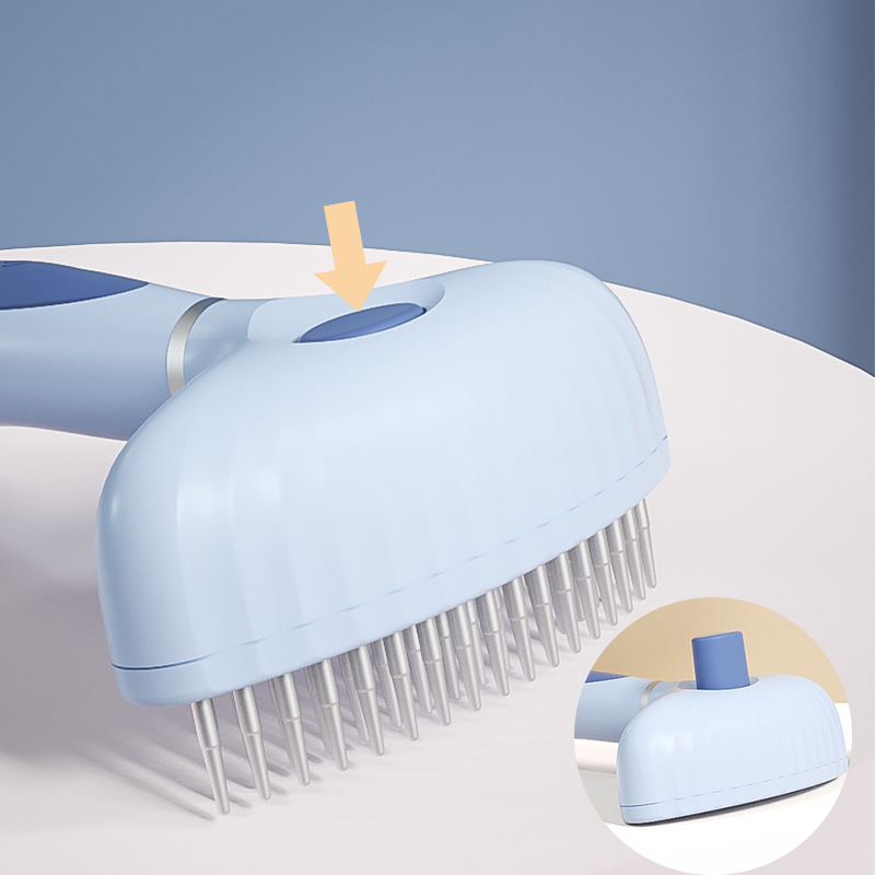 Manufacturer wholesale light purple white hair removal tool dog brush