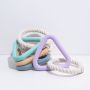 Manufacturer wholesale custom logo chew dog TPR rope toys