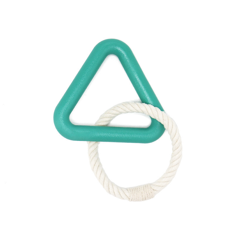 Manufacturer wholesale custom logo chew dog TPR rope toys