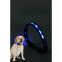 Manufacturer wholesale USB charging nylon dog led collars
