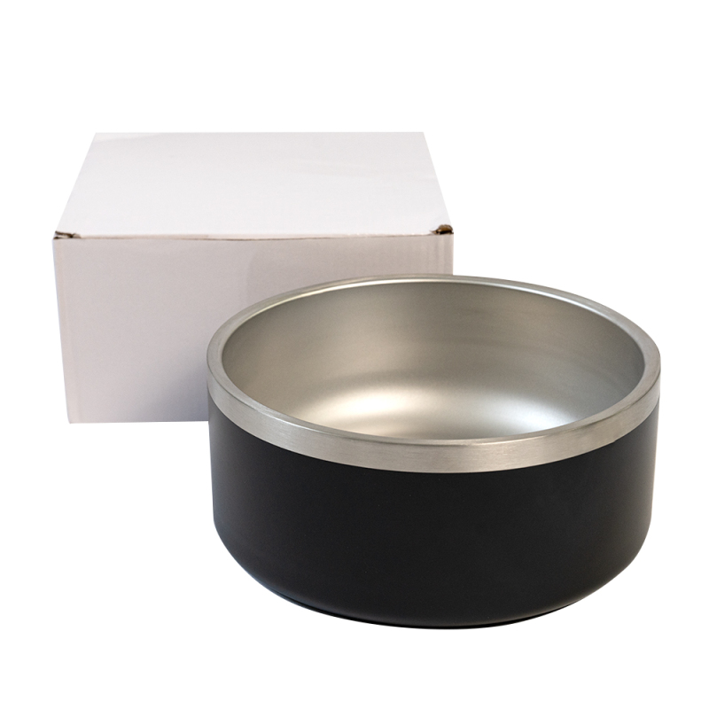 Manufacturer wholesale multi-colors cooling cat dog bowl stainless steel