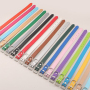 Wholesale Adjustable Multi-colors Dog PU Leather Collar