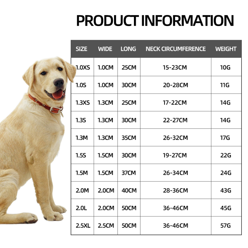 Wholesale Adjustable Multi-colors Dog PU Leather Collar
