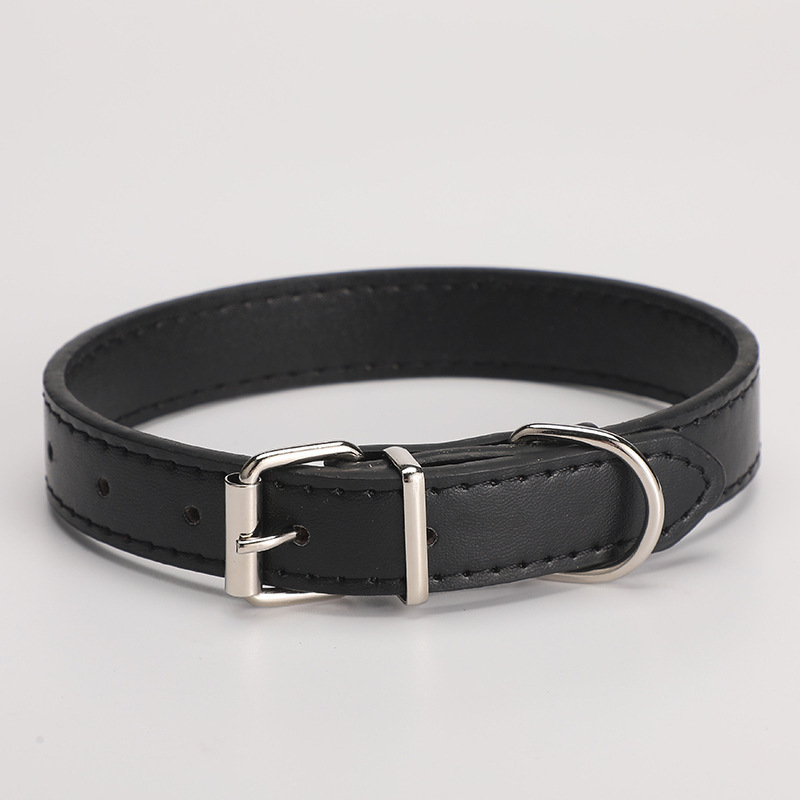 Wholesale Adjustable Multi-colors Dog PU Leather Collar