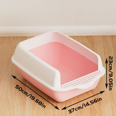 Wholesale Plastic Detachable Cat Litter Box