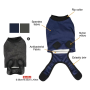 Wholesale Blue Grey Pet Dog Recovery Suit