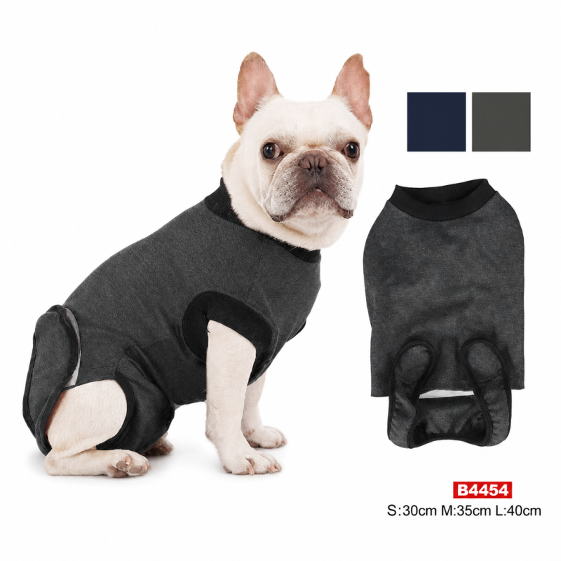 Wholesale Blue Grey Pet Dog Recovery Suit