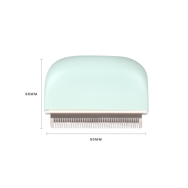 Manufacturer wholesale green pink white grooming tool cat comb