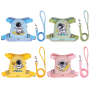 Wholesale Cute Design Detachable Bag Dog Harness and Leash Set