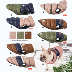 Manufacturer wholesale custom logo pet accessories dog winter coat