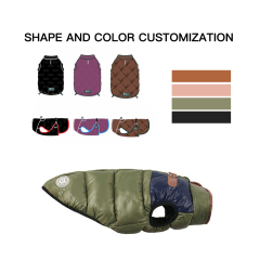 Manufacturer wholesale custom logo pet accessories dog winter coat