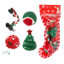 Wholesale Chew Rope Vinyl Ball Dog Pet Christmas Toys