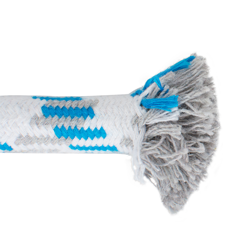 Manufacturer wholesale chew blue pet dog tpr cotton rope set toy