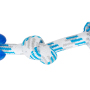 Manufacturer wholesale chew blue pet dog tpr cotton rope set toy