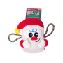 Wholesale Custom Logo Chew Rope Squeaky Plush Dog Toys Christmas