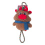 Wholesale Custom Logo Chew Rope Squeaky Plush Dog Toys Christmas